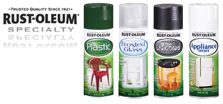 Rust-Oleum Specialty has a broad range of project-specific paints