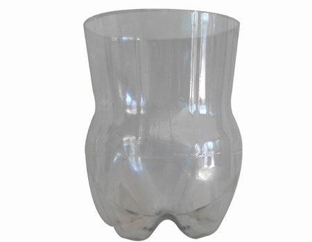 Tea, coffee, sugar containers from plastic bottles