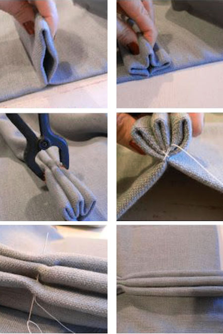 How to make pinch pleat curtains
