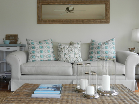 Decorate a home in white