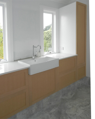 Decorate a home in white