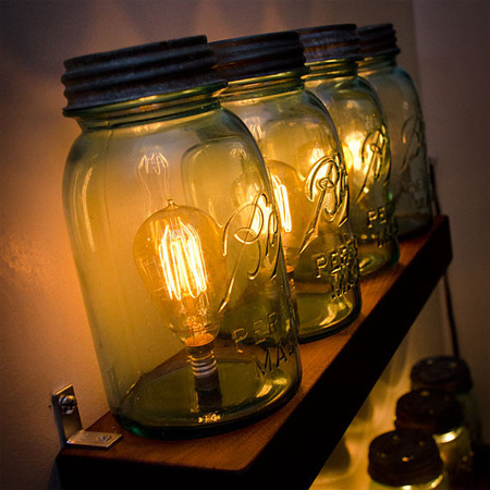 mason jar ideas unique light fittings