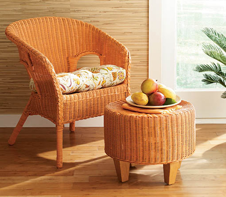 How to paint wicker furniture 