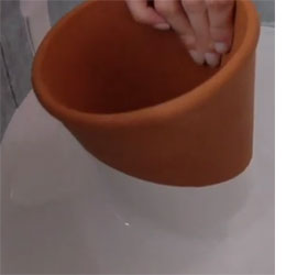 Paint dipped home decor