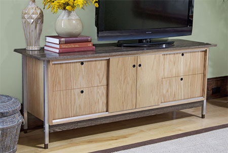 Make a stylish TV cabinet