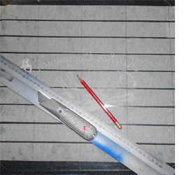 Spray paint on fabric for designer cushions