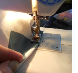 Spray paint on fabric for designer cushions