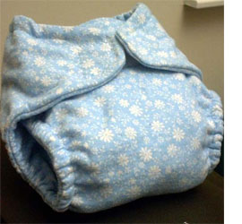 make your own cloth cotton diapers