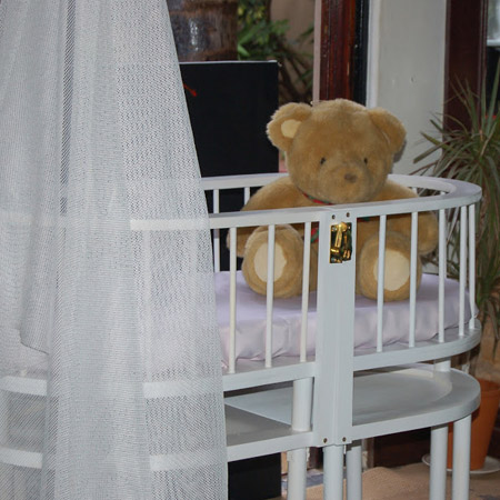 diy nursery crib or cradle