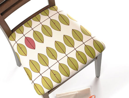 How to cover dining chairs
