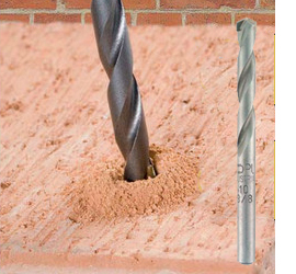 How to drill a hole into masonry or brick walls