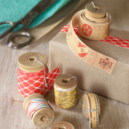 Make your own decorative wrapping tape