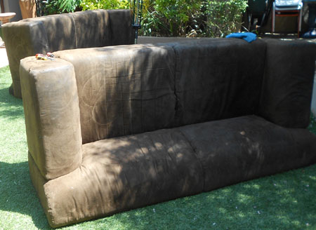 repair fix lounge suite couch sofa