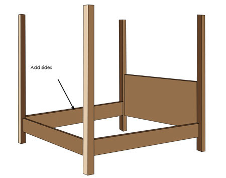 instructions 4-poster bed