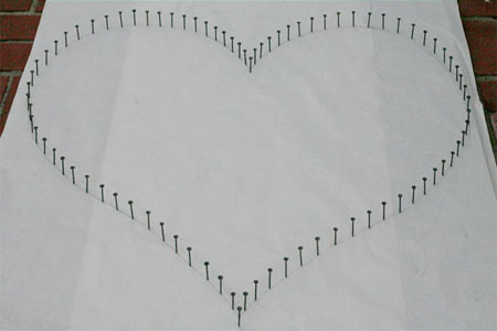 String art heart
