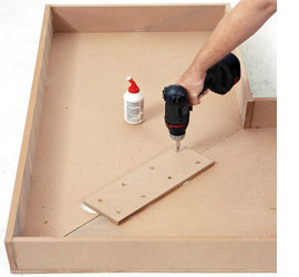Make a modular coffee table 