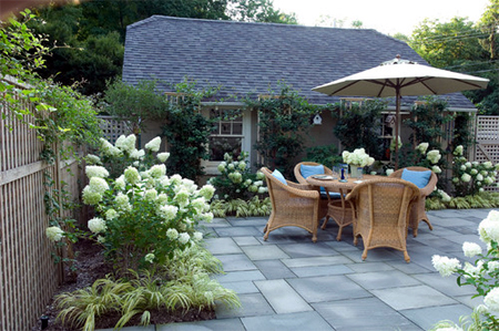 Design a beautiful patio area