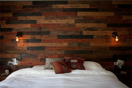 Wood panelling timber walls clad planks