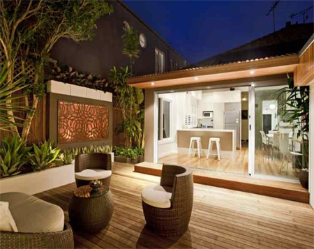Practical outdoor structures for garden or patio