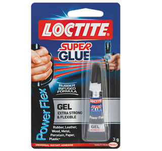 New Loctite Super Glue Power Flex Gel