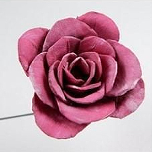 roses using egg cartons