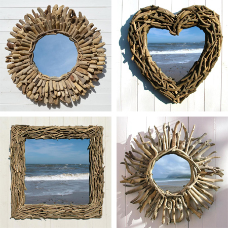 Driftwood decor ideas for a home driftwood mirror