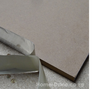 Christmas art using aluminium aluminum tape