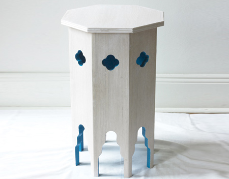 Make a Moroccan side table