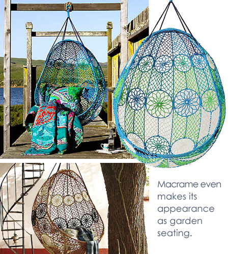 Modern macramé designs