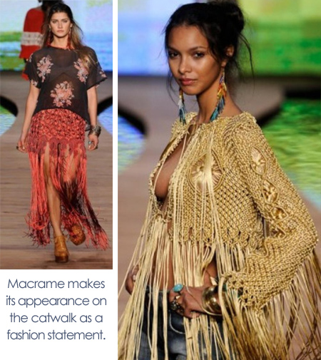 macrame fashion clothing