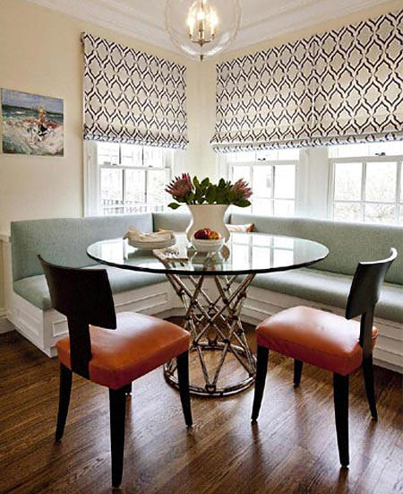 Dining room or kitchen banquettes modern retro