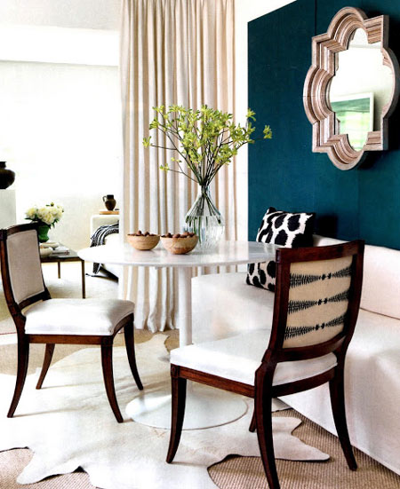 Dining room or kitchen banquettes elegant