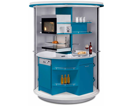 Clever compact kitchen for small home