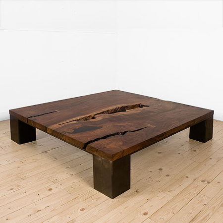 One-of-a-kind coffee tables from reclaimed timber solid wood