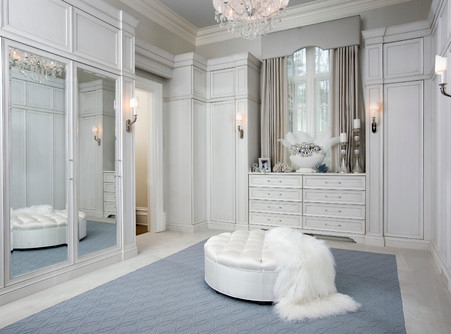 beautiful elegant dressing room