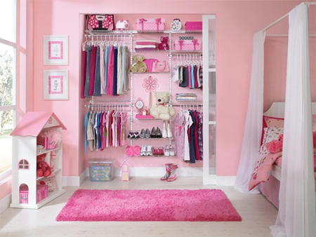 closet wardrobe  for little girl
