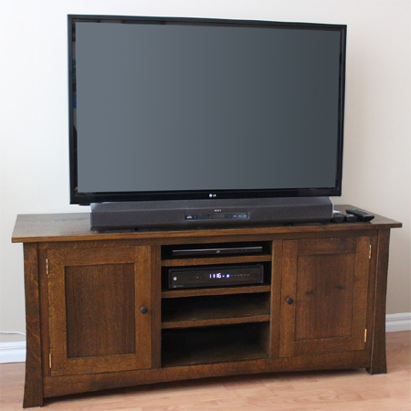 Make a DIY flat screen TV stand