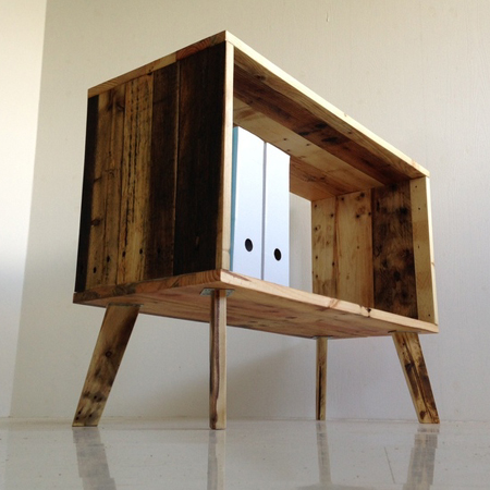 Home-Dzine - Recycled timber pallets now designer range