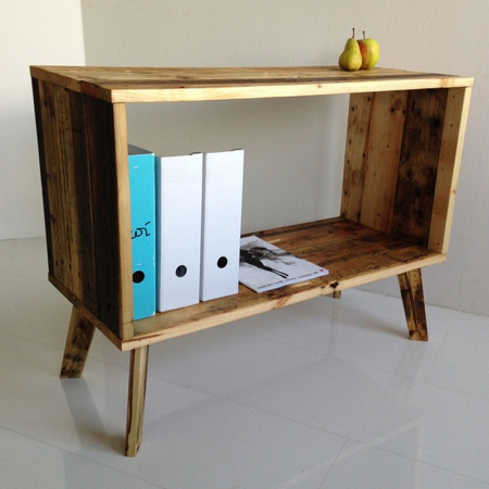 Home-Dzine - Recycled timber pallets now designer range