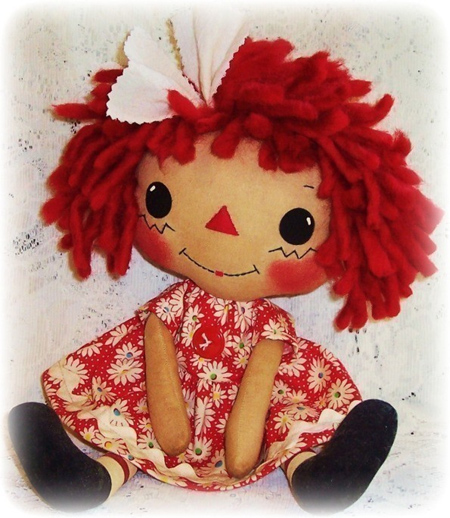 Sewing patterns for soft toys & rag dolls