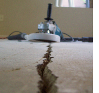 Fix and repair cracks in concrete