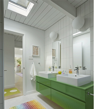 skylights and white painted panelling light bright home painted timber wood ceiling