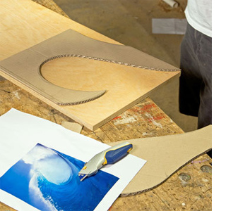 How to make a surfboard table