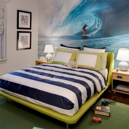decorate children to teenager bedroom ideas surfer teen