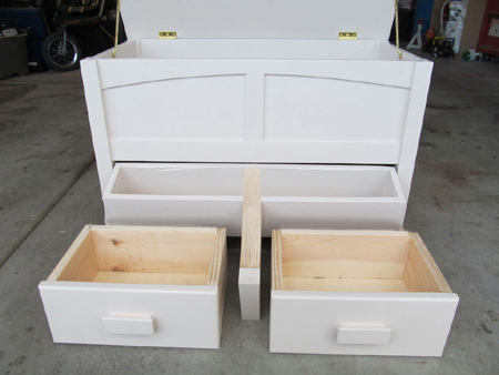 Storage chest or toybox for nursery or bedroom 