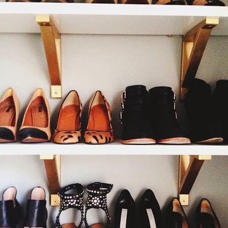 Shoe storage ideas diy shelves