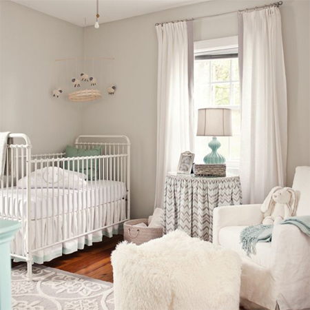 Decorate a gender-neutral nursery with a lamb or sheep theme lamb sheep decor