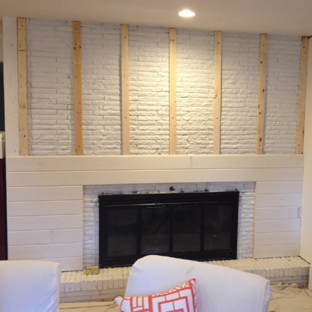 How to clad a facebrick wall 