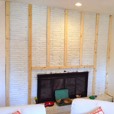 How to clad a facebrick wall 