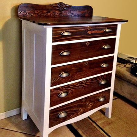 Restore antique or vintage chest of drawers 
